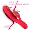 G點按摩棒，G點按摩，G點棒，G點按摩棒 ※ 雙G點兔子震動按摩AV棒2024090510 (2)
